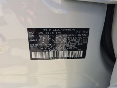 New 2025 Subaru Ascent Bronze Edition image 29