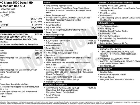 Used 2014 GMC Sierra 2500 Denali w/ Suspension Package, Off-Road image 18