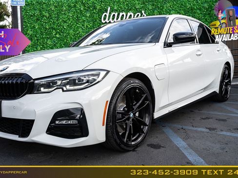 Used 2021 BMW 330e w/ M Sport Package RWD image 2