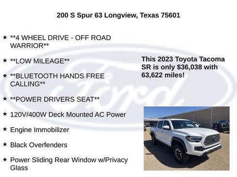 Used 2023 Toyota Tacoma TRD Off-Road image 10