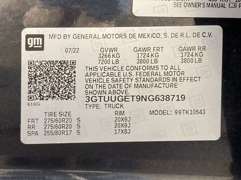 Used 2022 GMC Sierra 1500 Denali AWD/4WD image 33
