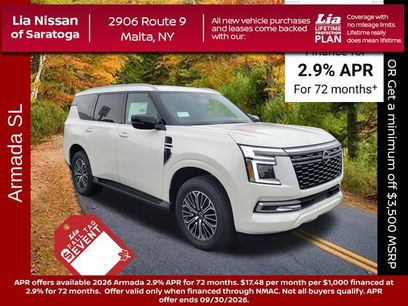 New 2026 Nissan Armada SL w/ Captain's Chari Seat Package