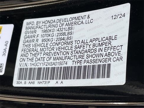 Used 2025 Honda Accord LX image 27