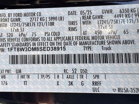 Used 2025 Ford F350 Platinum w/ Platinum Plus Package AWD/4WD image 39