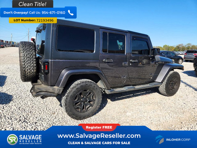 Used 2016 Jeep Wrangler Unlimited Sahara AWD/4WD image 4