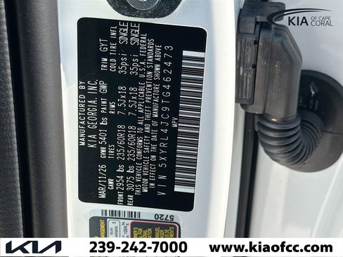 New 2026 Kia Sorento S FWD image 39