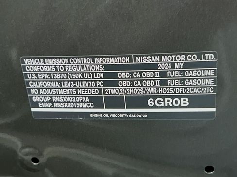 Used 2024 Nissan Z Sport w/ Floor Mat Package RWD image 18