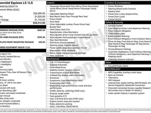 Used 2020 Chevrolet Equinox LS w/ LS Convenience Package FWD image 28
