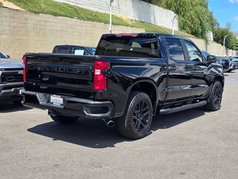 Used 2025 Chevrolet Silverado 1500 Custom w/ Turbomax Blackout Package RWD image 6