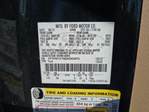 Used 2013 Ford F150 Lariat w/ Luxury Equipment Group image 29