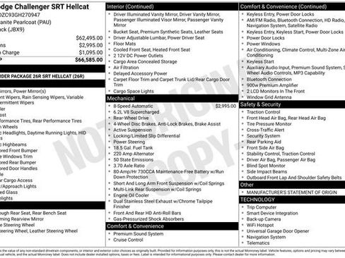 Used 2016 Dodge Challenger SRT Hellcat image 34