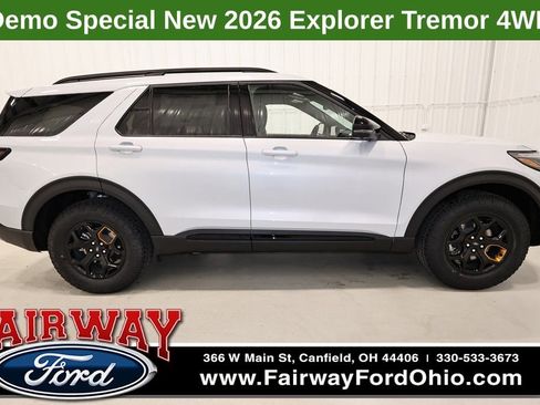 New 2026 Ford Explorer Tremor w/ Tremor Ultimate Package AWD/4WD image 1