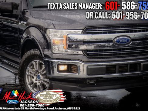 Certified 2019 Ford F150 Lariat w/ FX4 Off-Road Package image 3