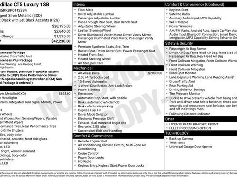 Used 2023 Cadillac CT5 Luxury image 29