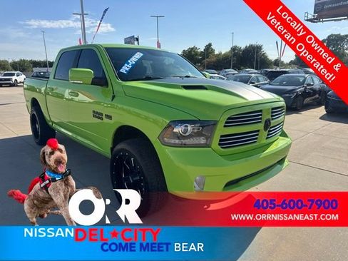 Used 2017 RAM 1500 Sport w/ Sublime Green Sport Package AWD/4WD image 7