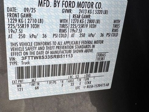 Used 2025 Ford Maverick Lariat w/ 4K Tow Package AWD/4WD image 26