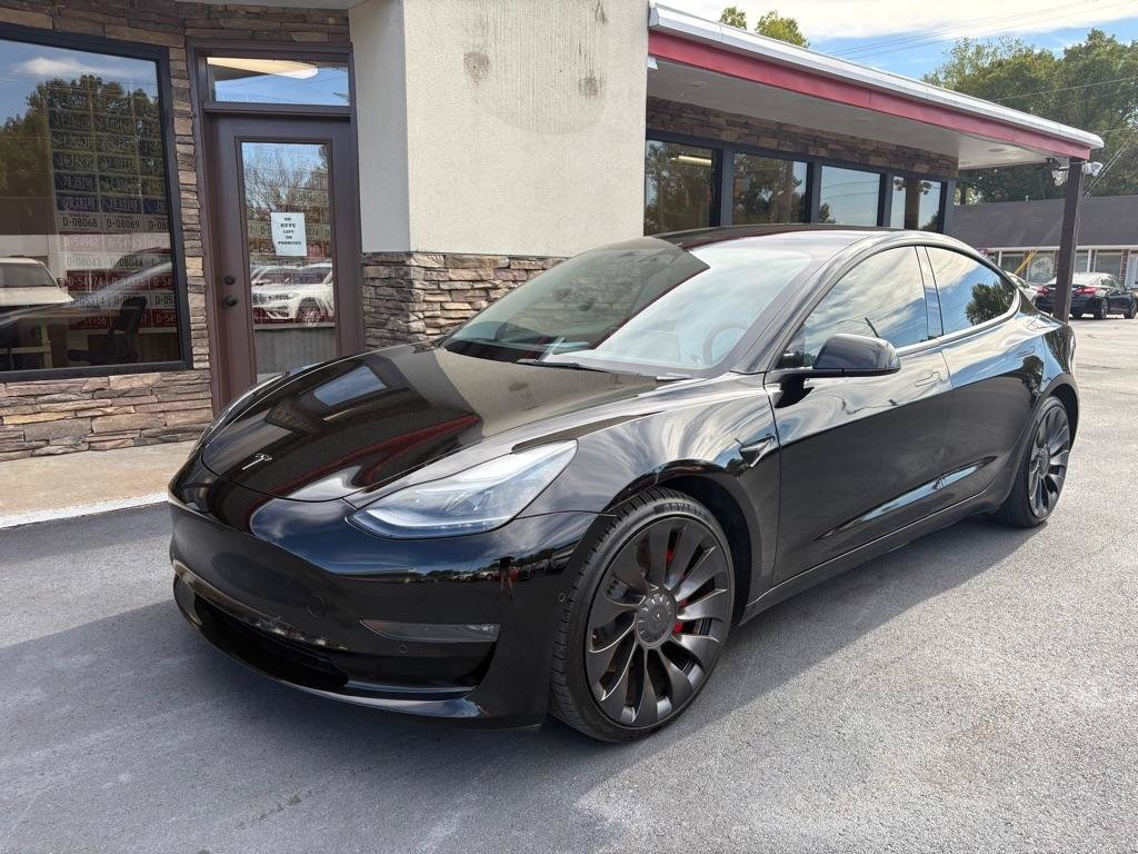 Used 2022 Tesla Model 3 Performance AWD/4WD image 1