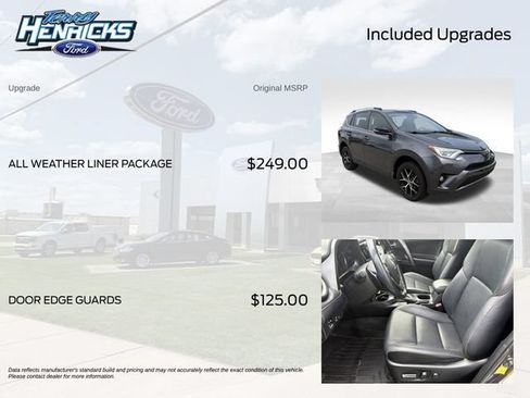 Used 2018 Toyota RAV4 SE w/ All Weather Liner Package AWD/4WD image 7