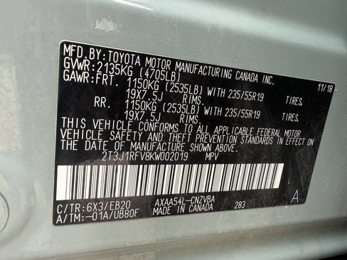 Used 2019 Toyota RAV4 Adventure AWD/4WD image 31