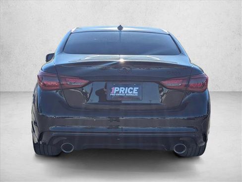 Used 2024 INFINITI Q50 Red Sport 400 w/ Black Opal Edition image 7