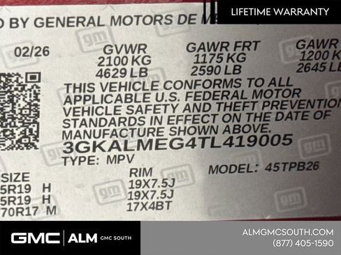 New 2026 GMC Terrain Elevation w/ Elevation Premium Package image 34