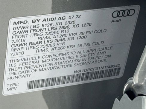 Used 2022 Audi Q3 2.0T Premium image 57