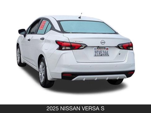 Certified 2025 Nissan Versa S w/ Trunk Package FWD image 7