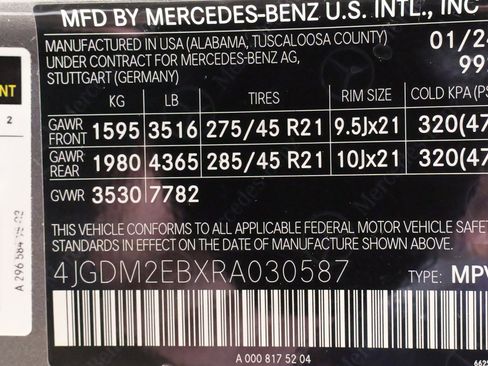 Used 2024 Mercedes-Benz EQS 450+ 4MATIC SUV image 73
