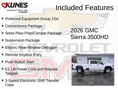 New 2026 GMC Sierra 3500 Pro w/ Convenience Package