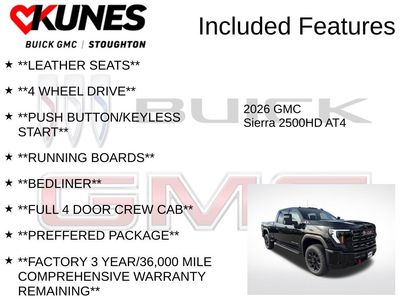 New 2026 GMC Sierra 2500 AT4
