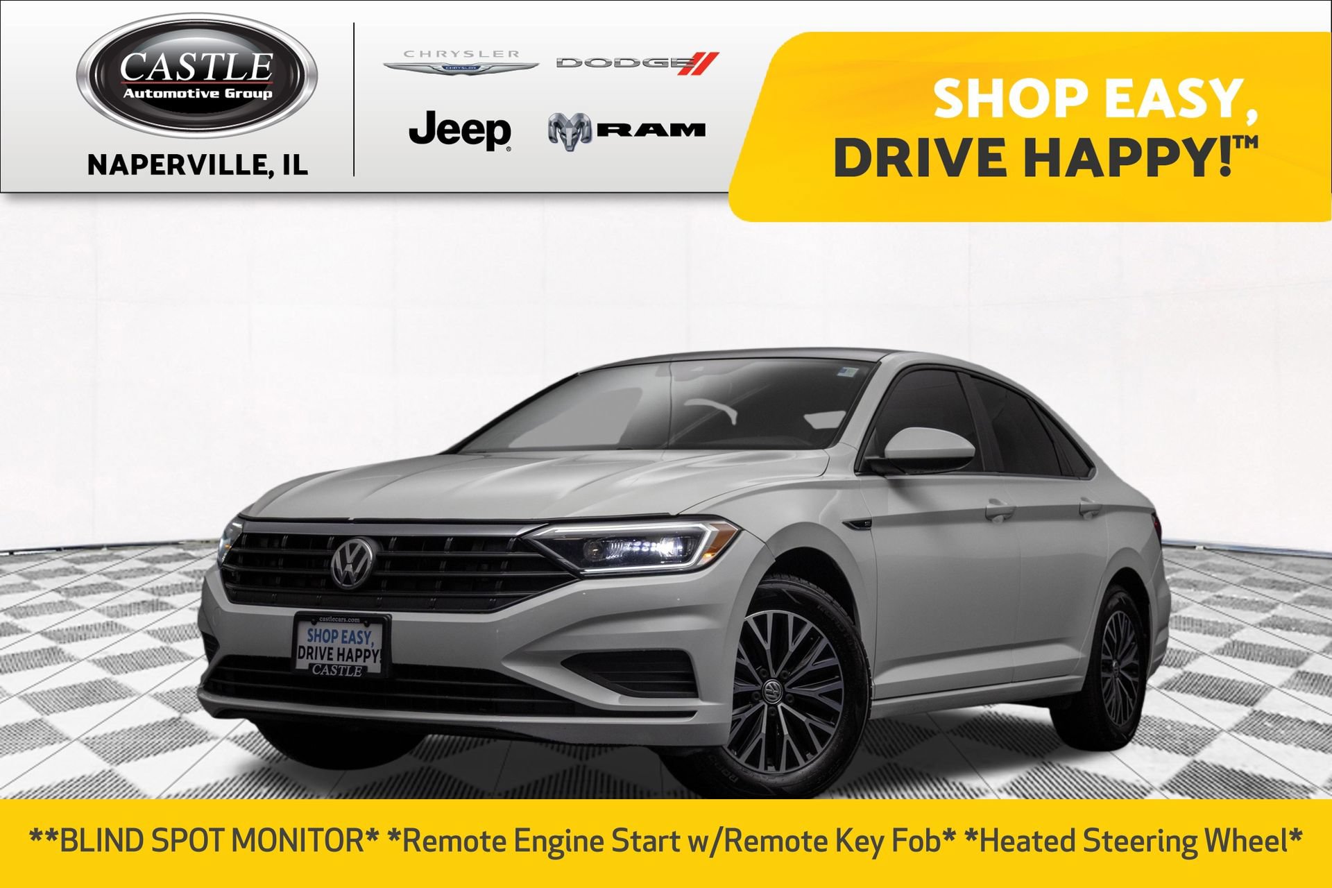 Used 2019 Volkswagen Jetta SEL w/ Cold Weather Package FWD image 1