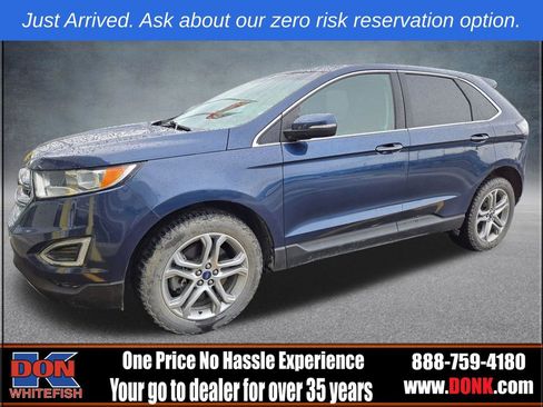 Used 2017 Ford Edge Titanium w/ Class II Trailer Tow Package AWD/4WD image 3