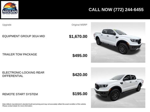 Used 2023 Ford Ranger XLT w/ Equipment Group 301A Mid image 6