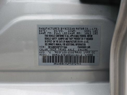 Used 2023 Nissan Sentra SV FWD image 35