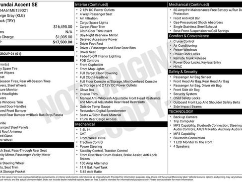 Used 2021 Hyundai Accent SE FWD image 3