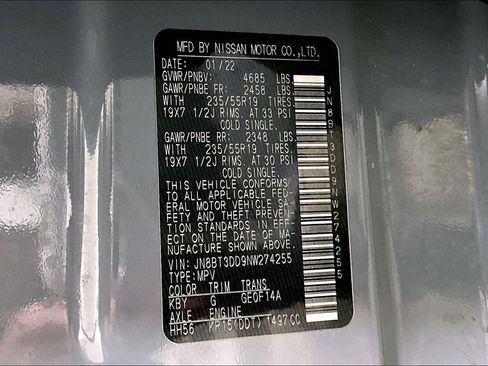 Used 2022 Nissan Rogue Platinum w/ Head-Up Display Package image 32