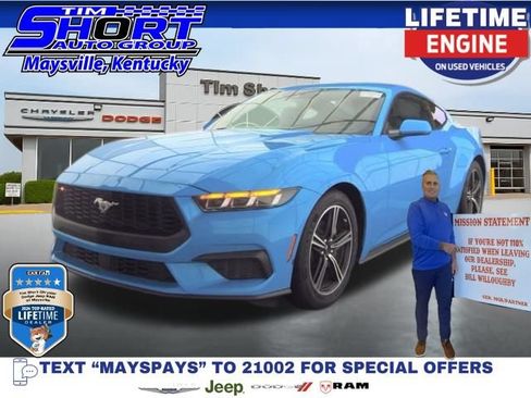 Used 2025 Ford Mustang Coupe RWD image 1