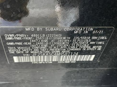 Used 2021 Subaru Forester Limited AWD/4WD image 10