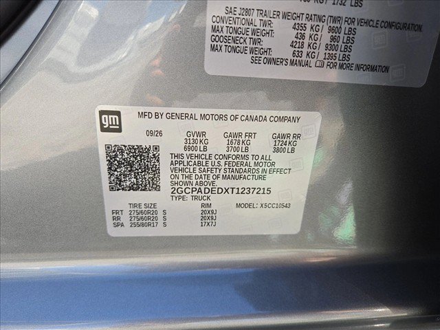 New 2026 Chevrolet Silverado 1500 RST RWD image 18