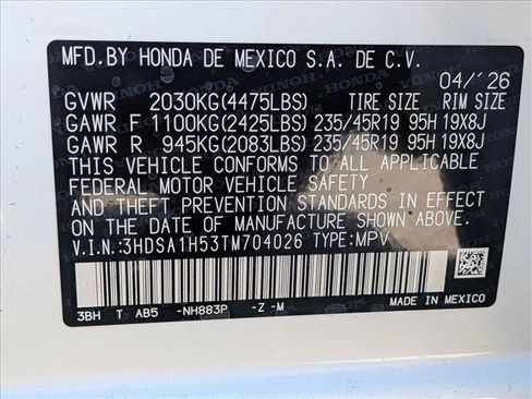 New 2026 Acura ADX A-Spec FWD image 18
