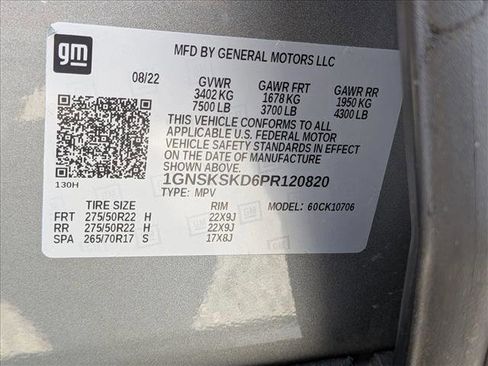Used 2023 Chevrolet Tahoe Premier AWD/4WD image 28