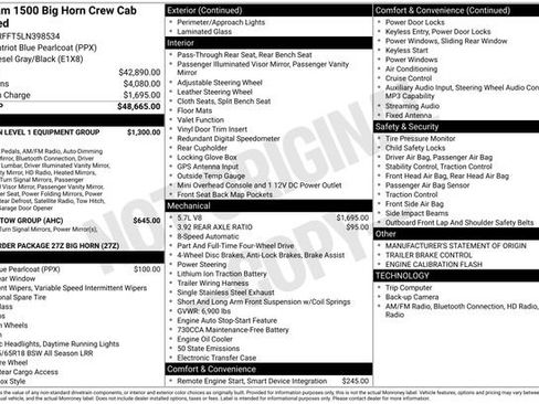 Used 2020 RAM 1500 Big Horn image 34