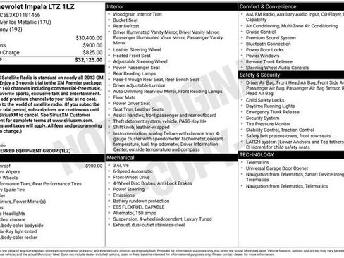 Used 2013 Chevrolet Impala LTZ image 23