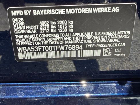 New 2026 BMW M340i Sedan w/ Premium Package RWD image 34