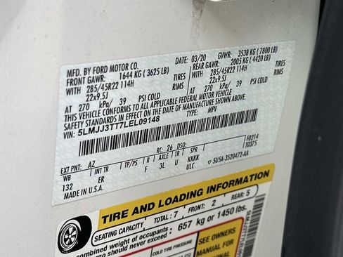 Used 2020 Lincoln Navigator L Black Label w/ Cargo Convenience Package image 41