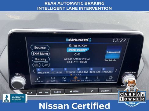 Certified 2025 Nissan Sentra SV w/ All-Weather Package FWD image 10