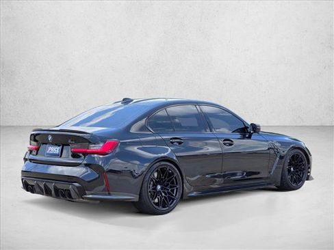 Used 2021 BMW M3 Competition w/ M Carbon Exterior Package RWD image 5