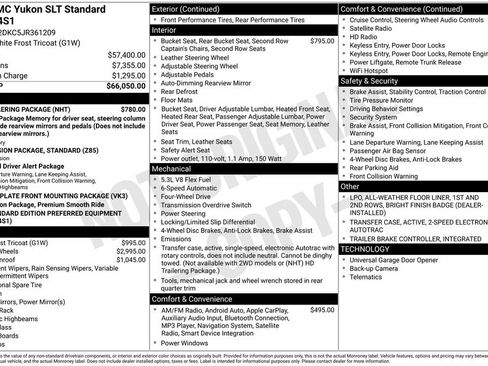 Used 2018 GMC Yukon SLT w/ HD Trailering Package image 9