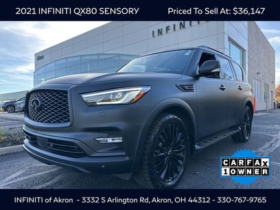 Used 2021 INFINITI QX80 Sensory w/ Cargo Package