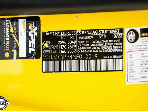 Used 2022 Mercedes-Benz SL 63 AMG 4MATIC image 46